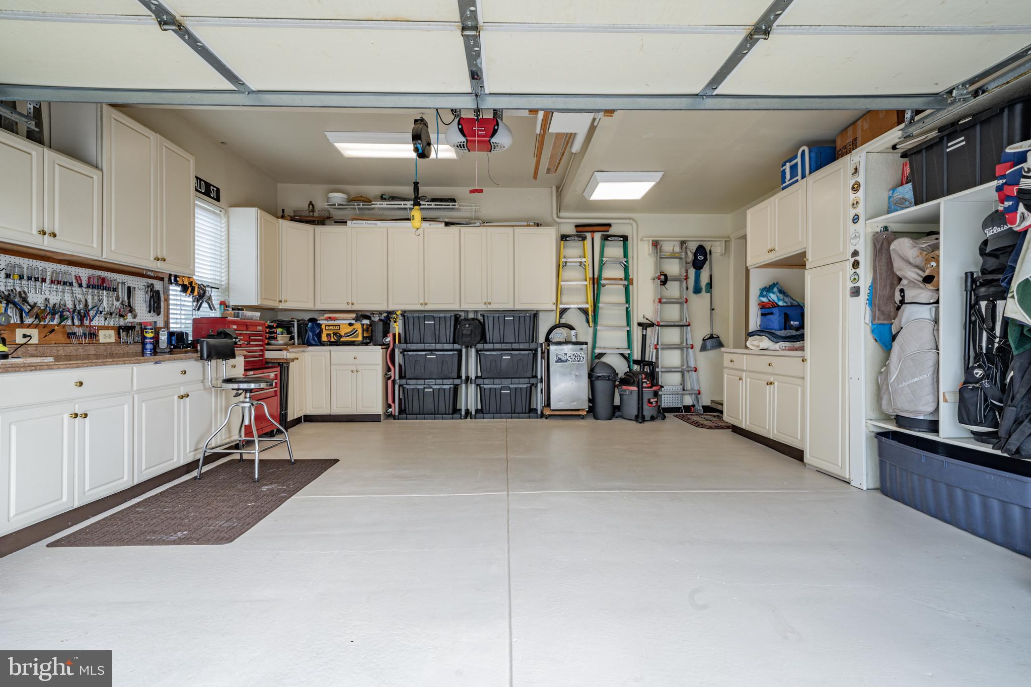 122 Statesman Road Chalfont, PA 18914 - Photo 6 of 54 Two Car Garage with Workbench & Ample Storage