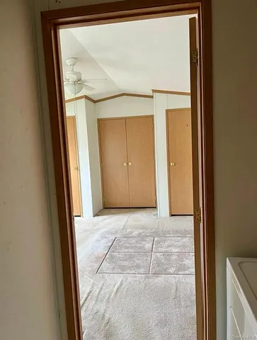 a view of empty room