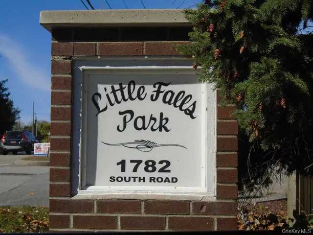 a view of a sign board