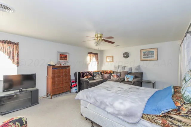 a view of a dry yard