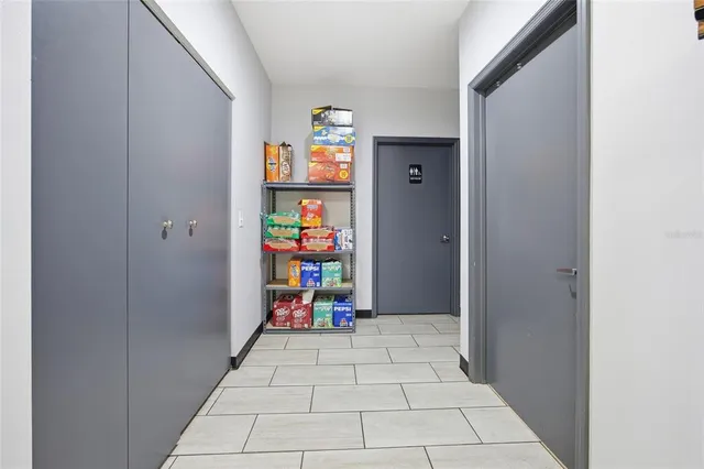 a view of a storage & utility room