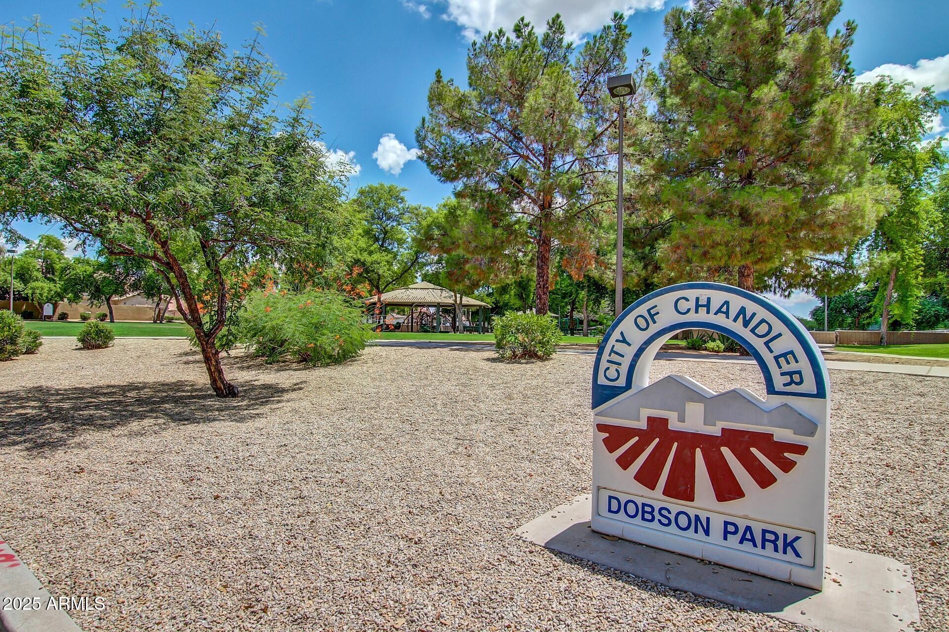 1770 West Hawk Way Chandler, AZ 85286 - Photo 34 of 45 Dobson Park Sign