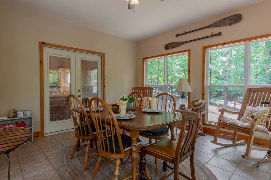 636 Kings Gap Road Hamilton, GA 31811 - Photo 32 of 63 a view of a dining room with furniture window and outside view