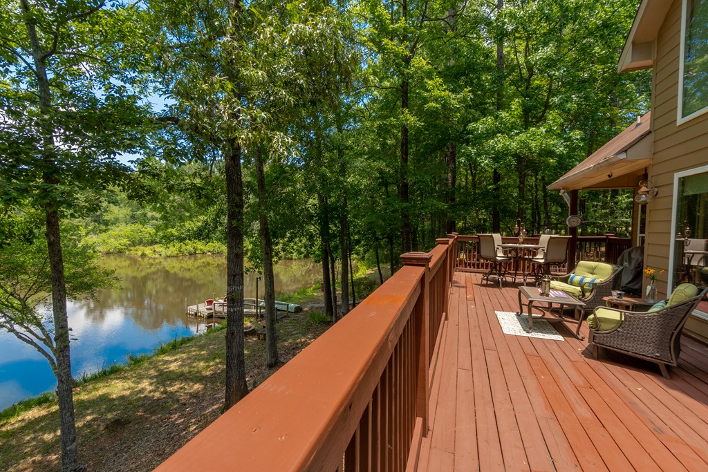 636 Kings Gap Road Hamilton, GA 31811 - Photo 39 of 63 deck overlooking lake