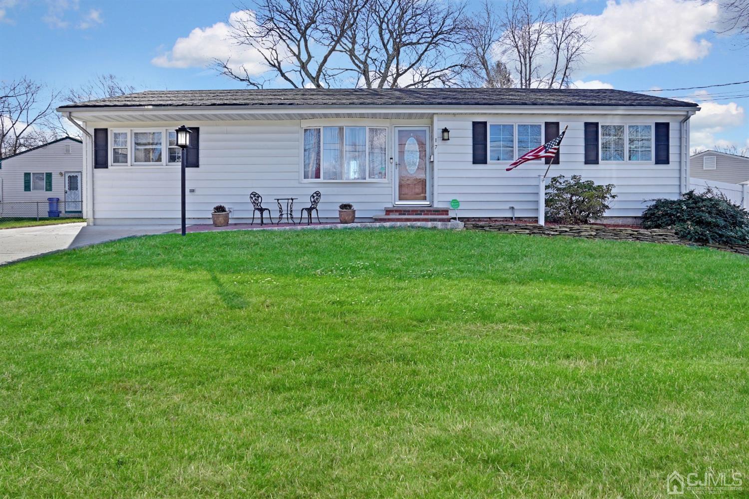 17 Bucknell Road Old Bridge, NJ 08859 - Photo 2 of 28 a front view of house with yard and outdoor seating