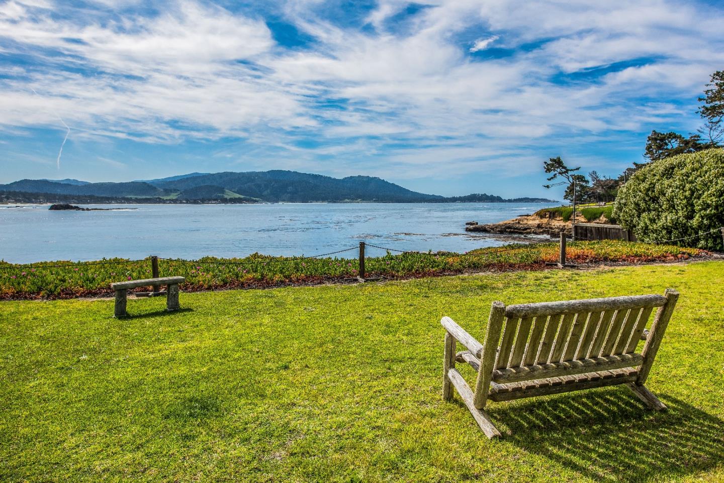 1498 Cypress Drive Pebble Beach, CA 93953 - Photo 6 of 15 a view of a lake with a garden