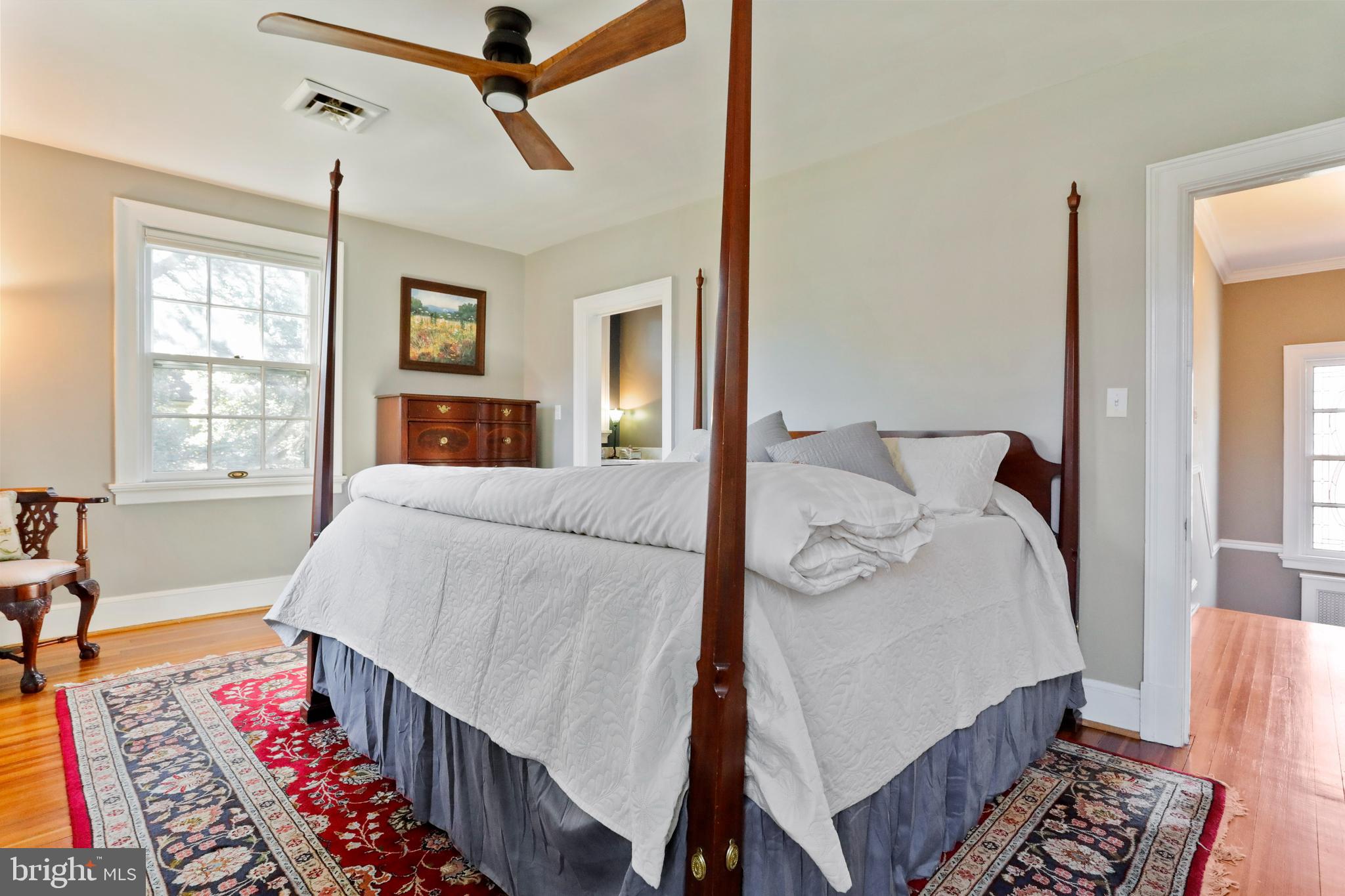 305 College Place Frederick, MD 21701 - Photo 31 of 71 a bedroom with bed and a window