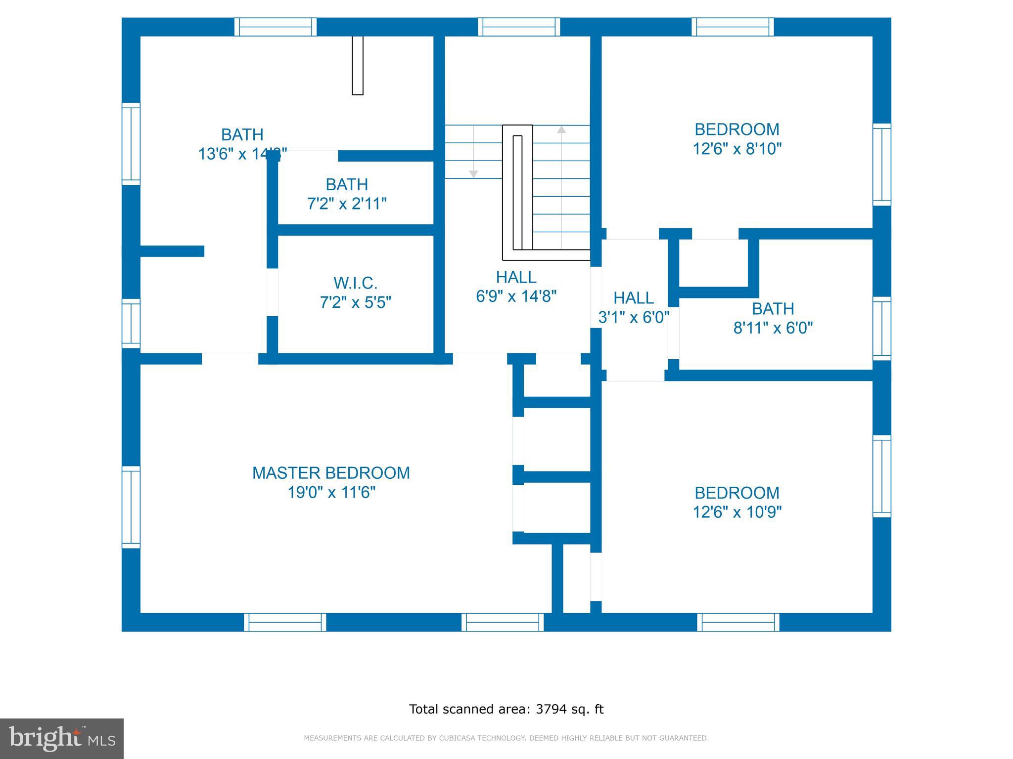 305 College Place Frederick, MD 21701 - Photo 69 of 71 Upper Level Floorplan