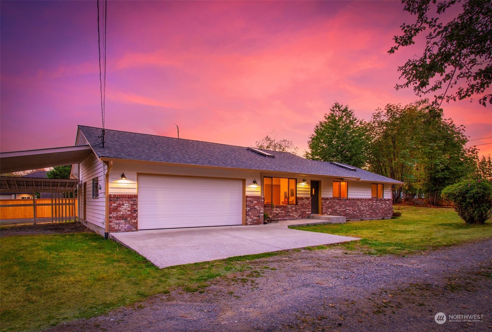 2411 Cedar Road Lake Stevens, WA 98258 - Photo 35 of 36 a view of a house with a yard