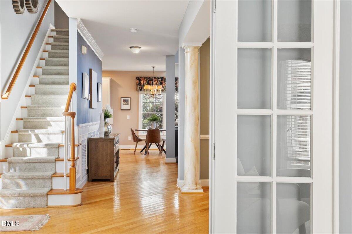 9120 Sanctuary Court Raleigh, NC 27617 - Photo 18 of 80 a view of livingroom with furniture and workspace