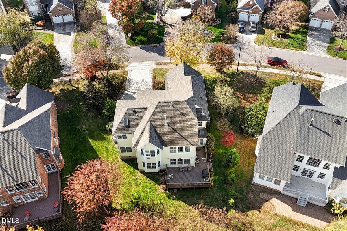 9120 Sanctuary Court Raleigh, NC 27617 - Photo 67 of 80 an aerial view of a house