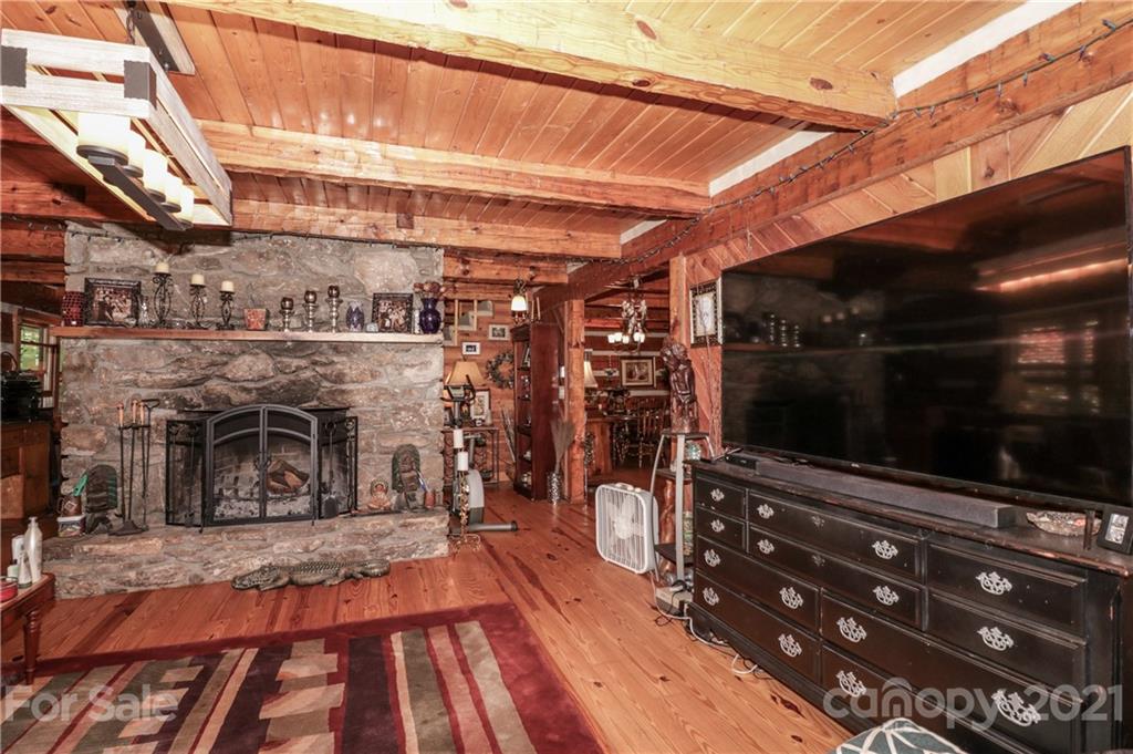 36 Maney Branch Road Weaverville, NC 28787 - Photo 15 of 42 a view of outdoor space and wooden floor