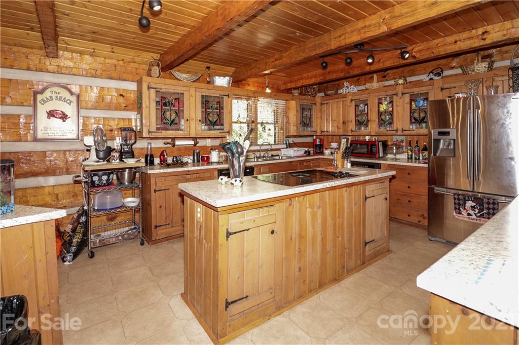 36 Maney Branch Road Weaverville, NC 28787 - Photo 7 of 42 a kitchen with lots of counter top space