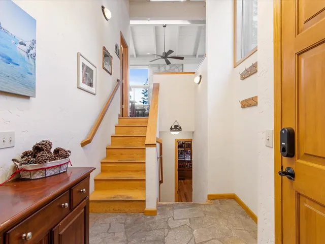 a view of entryway and hall