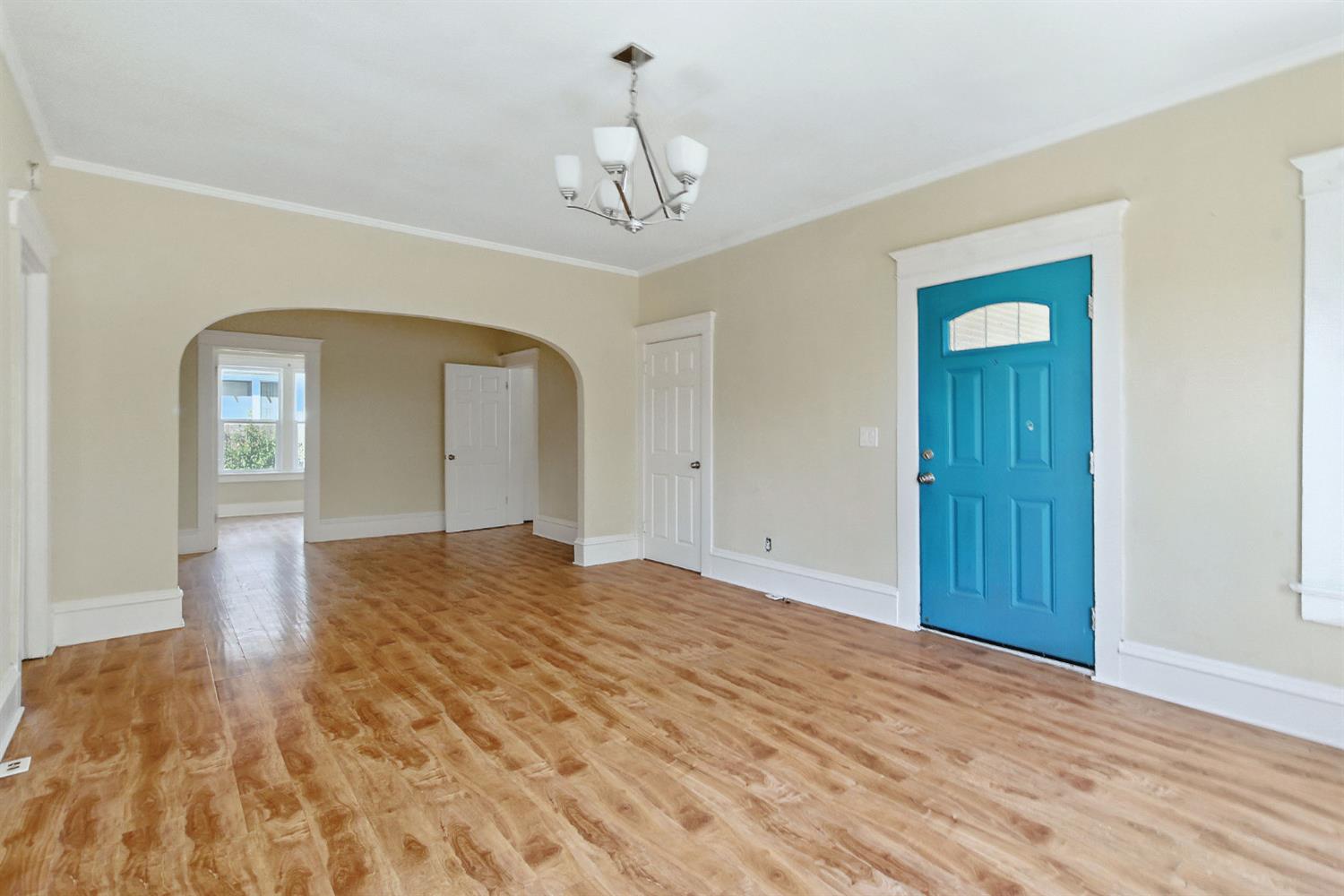 312 West Main Street Turlock, CA 95380 - Photo 11 of 84 a view of empty room with wooden floor