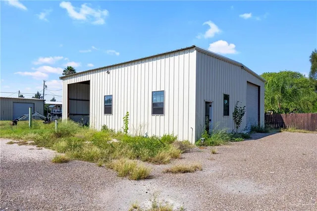 a view of a house with a patio
