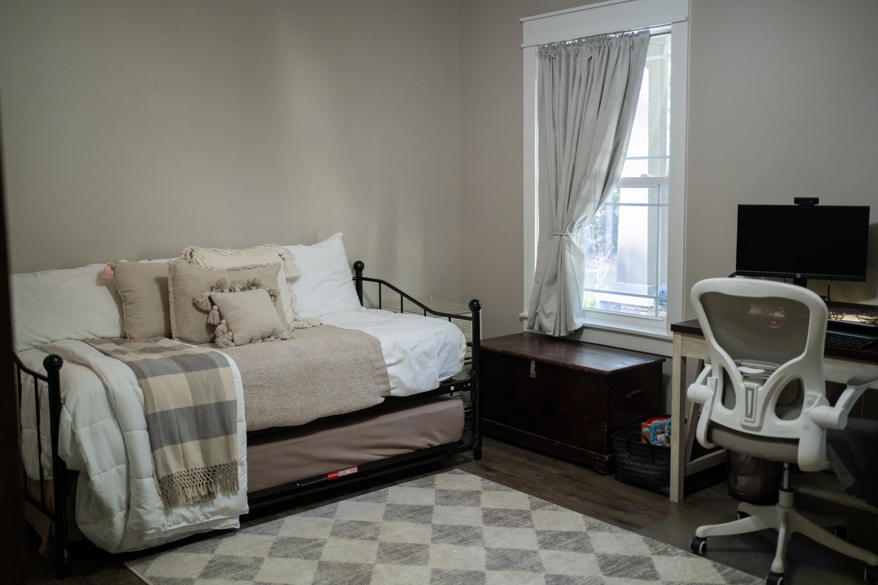 5485 Old River Road Baker, FL 32531 - Photo 46 of 48 a bedroom with a bed chair and window