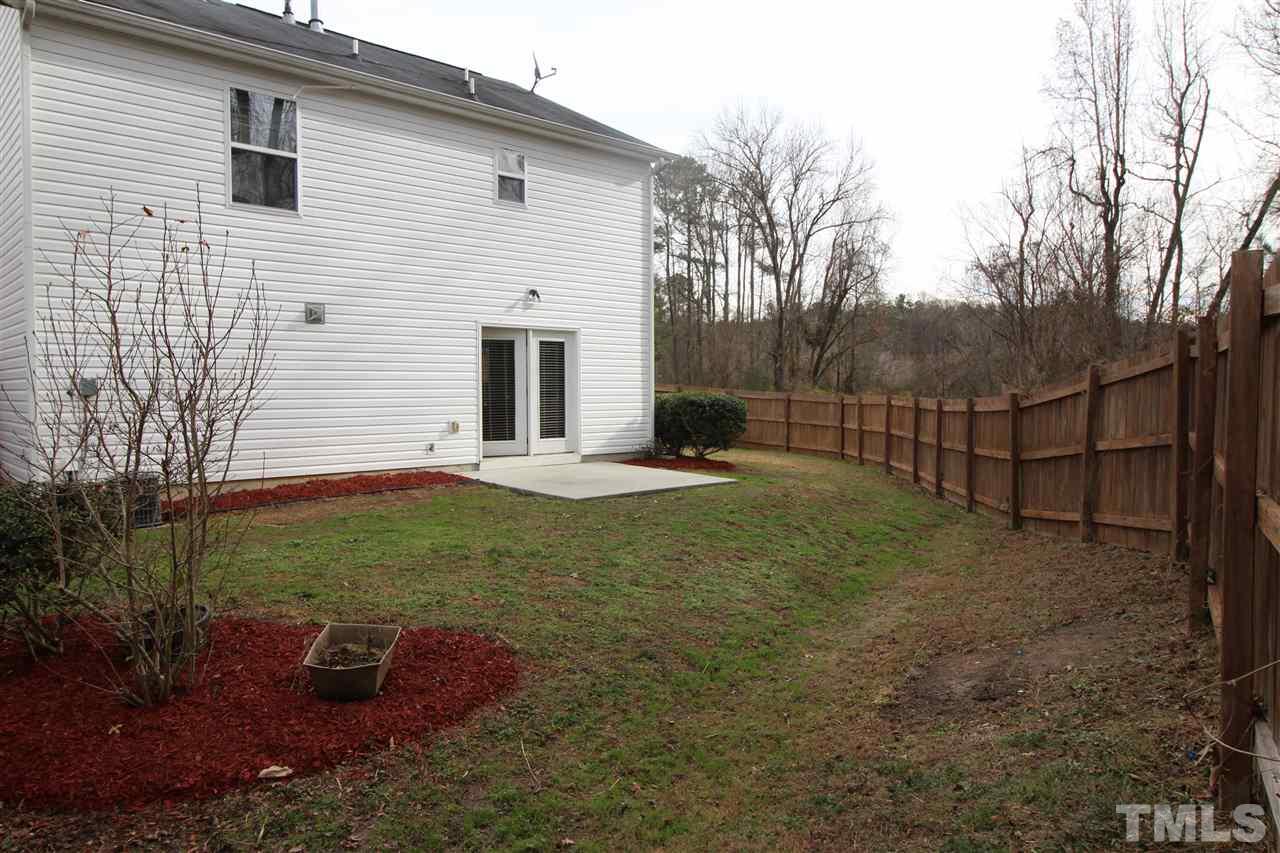 2411 Quarry Ridge Lane Raleigh, NC 27610 - Photo 3 of 22 a view of a backyard