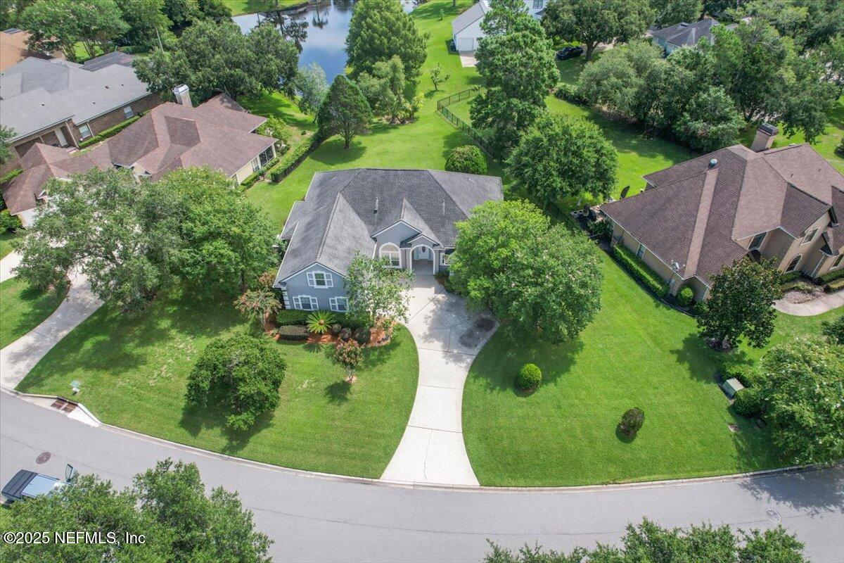 9927 Chelsea Lake Road Jacksonville, FL 32256 - Photo 29 of 53 Front Aerial View