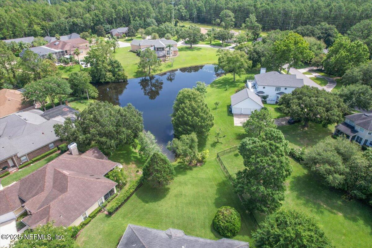 9927 Chelsea Lake Road Jacksonville, FL 32256 - Photo 31 of 53 Overhead Aerial View