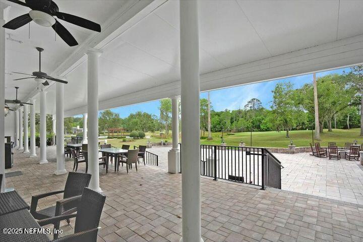 9927 Chelsea Lake Road Jacksonville, FL 32256 - Photo 48 of 53 Deercreek Country Club Back Patio