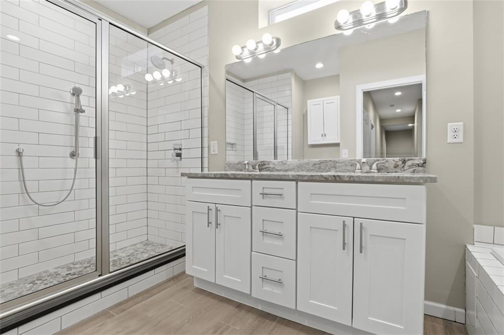 650 Southern Avenue Pittsburgh, PA 15211 - Photo 15 of 27 Walk in oversized shower with double vanity