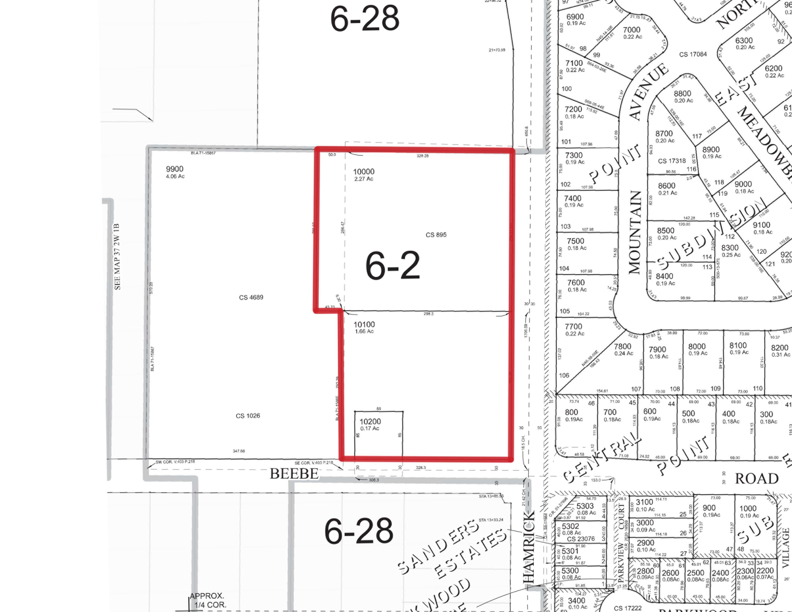 446 Beebe Road Central Point, OR 97502 - Photo 2 of 2 TL Map Outline