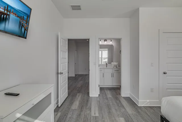 a balcony view with a seating space