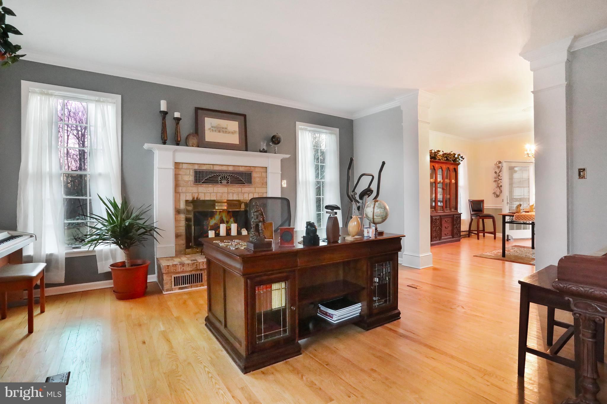 24556 Raven Rock Road Smithsburg, MD 21783 - Photo 5 of 30 Office or additional family room w/ fireplace