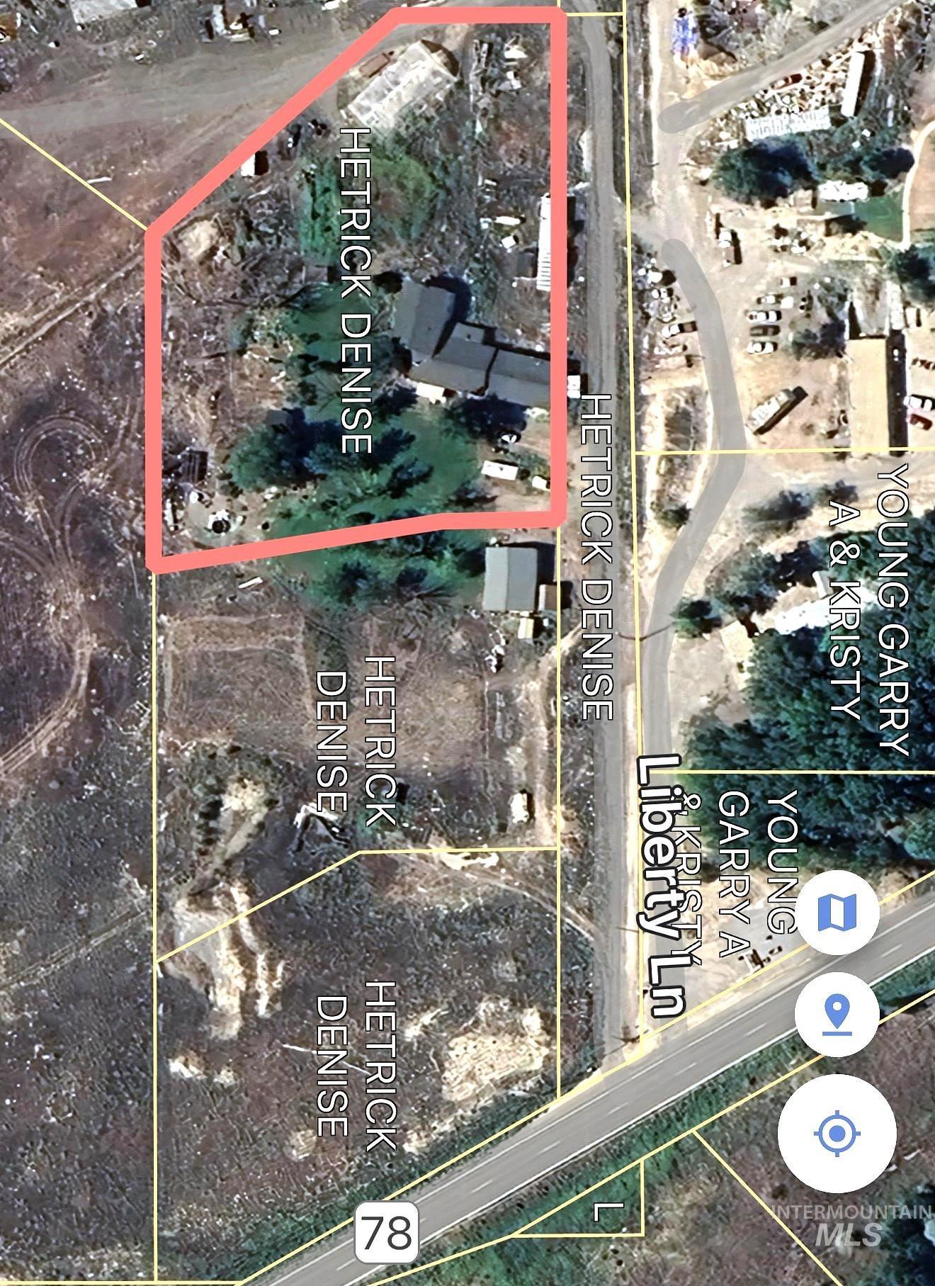 11487 Highway 78 Melba, ID 83641 - Photo 10 of 11 Aerial view of property's location