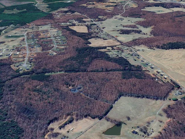 a view of a yard with an outdoor space