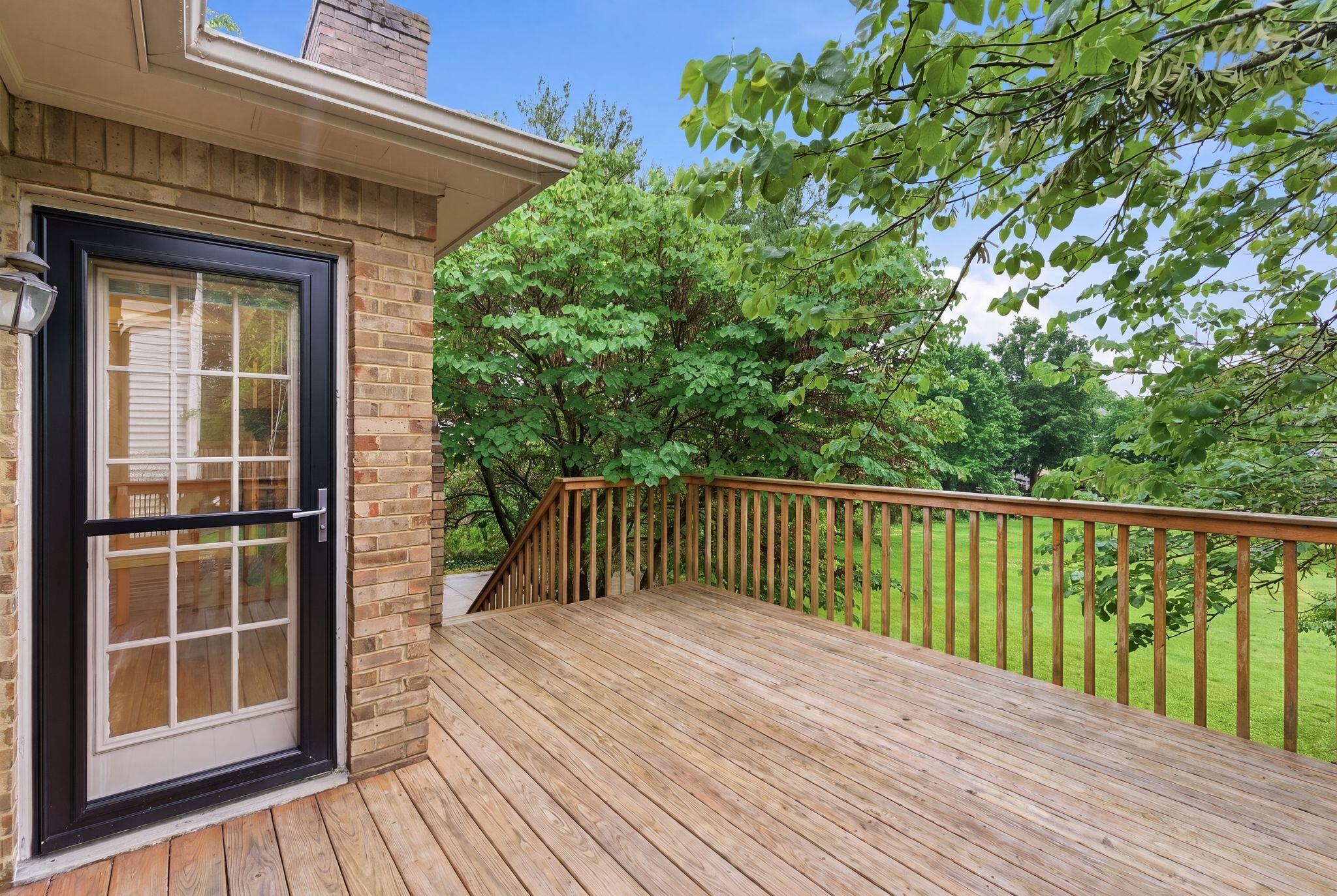 4313 Gum Tree Lane Lexington, KY 40513 - Photo 50 of 54 spacious deck overlooking yard and ready for your cookouts