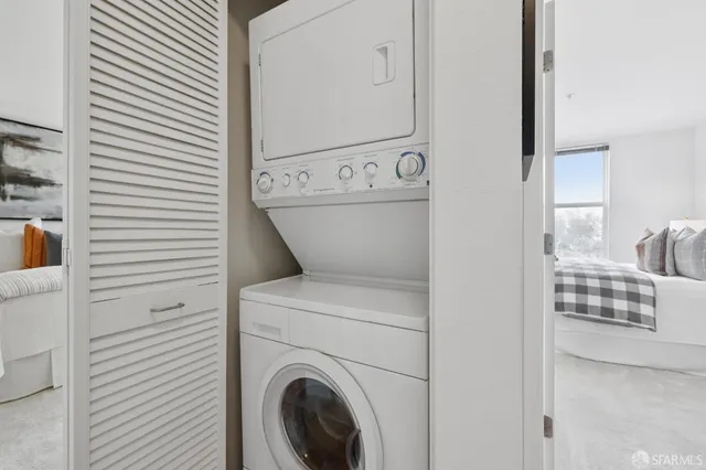 a view of washer and dryer