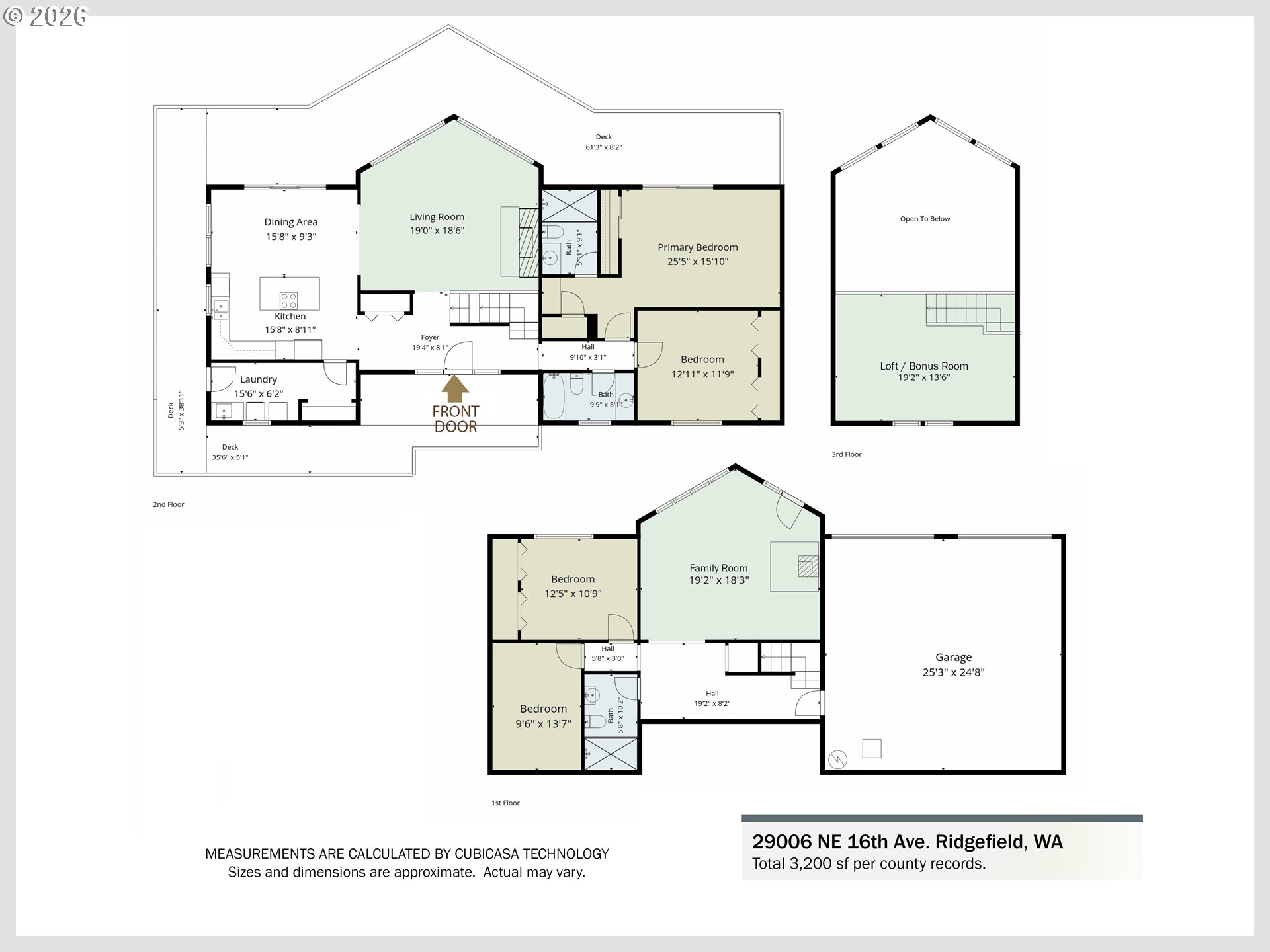 29006 Northeast 16th Avenue Ridgefield, WA 98642 - Photo 48 of 48 Floor Plan