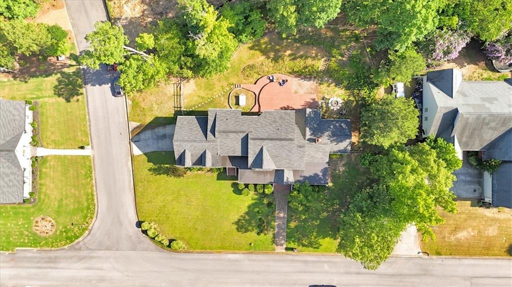 2 Stonebrook Drive Rome, GA 30165 - Photo 42 of 44 an aerial view of a house with swimming pool