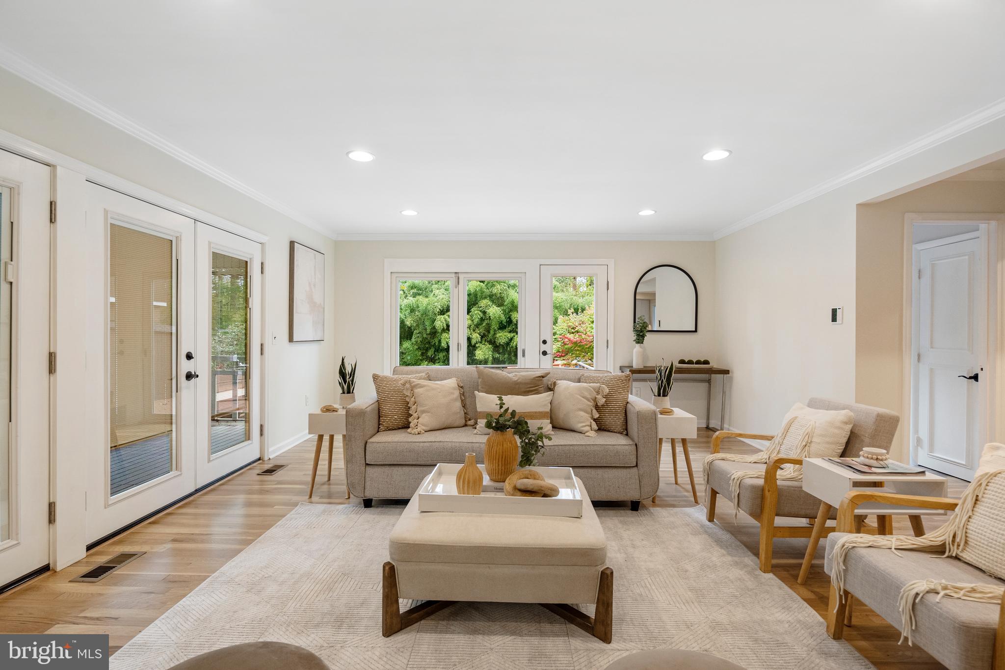 4 Bucksway Road Owings Mills, MD 21117 - Photo 18 of 57 a living room with furniture and a large window