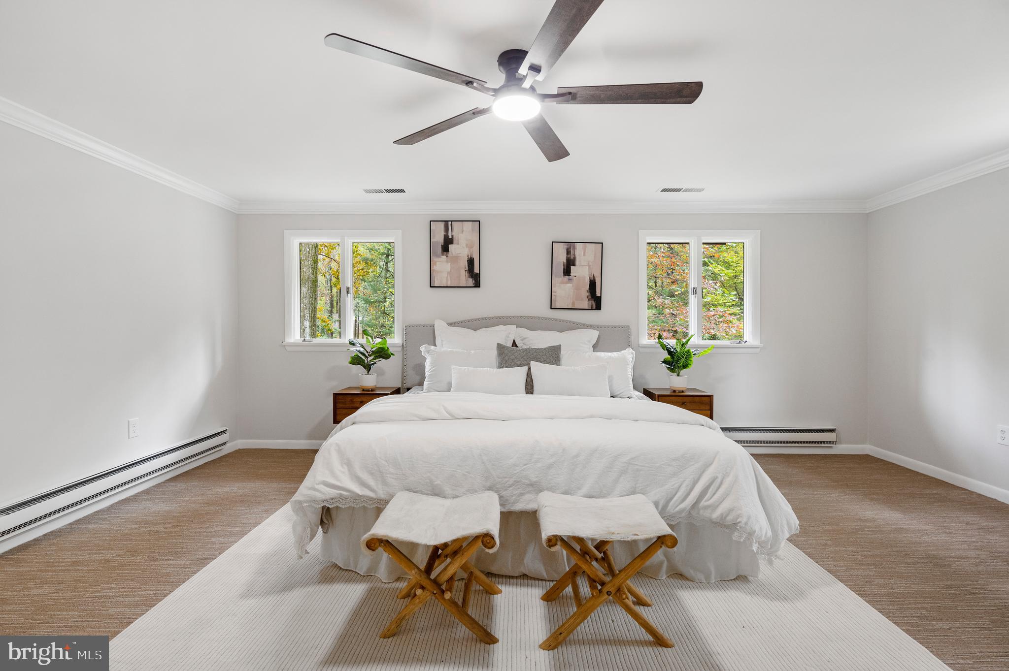 4 Bucksway Road Owings Mills, MD 21117 - Photo 23 of 57 a bedroom with a bed and window