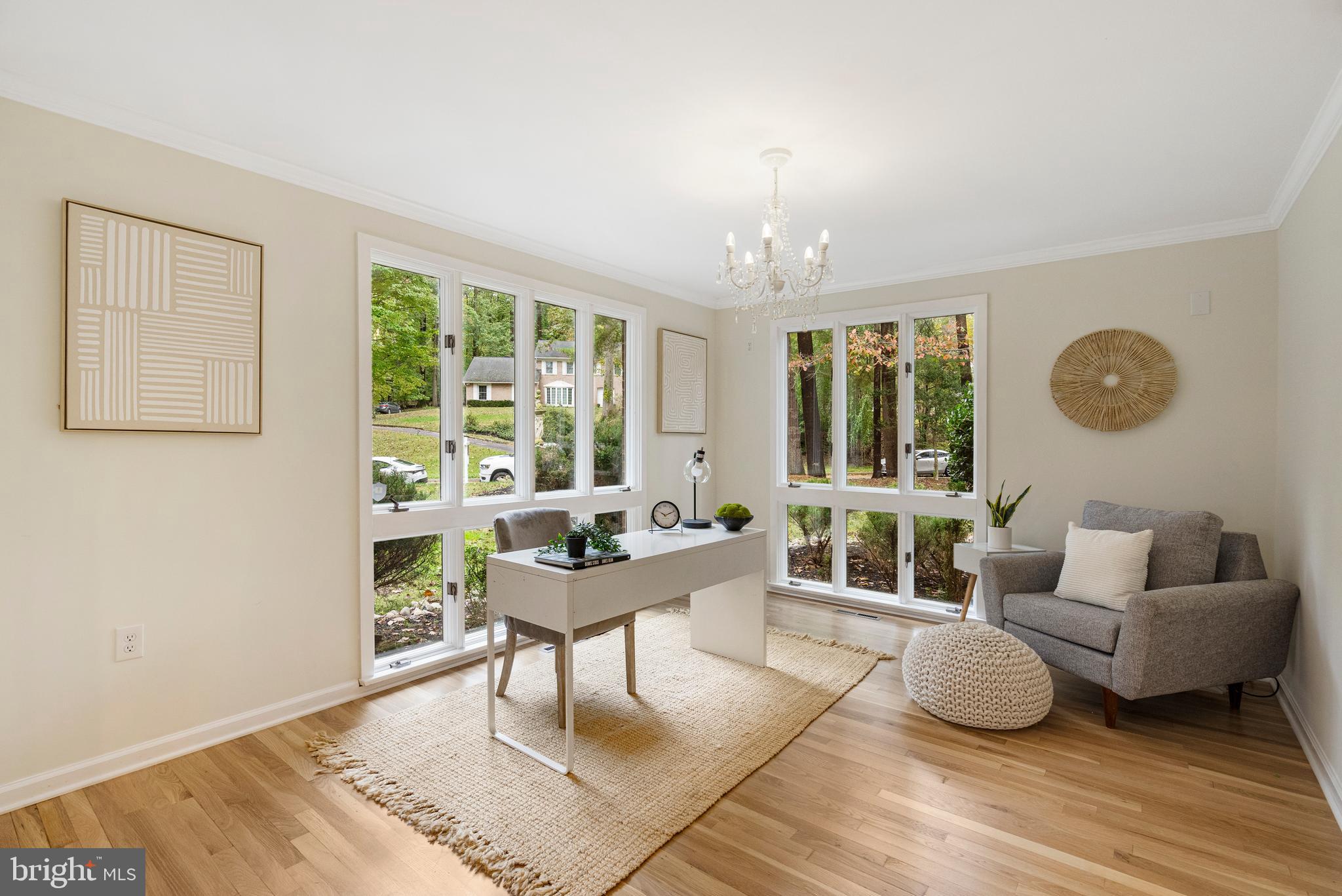 4 Bucksway Road Owings Mills, MD 21117 - Photo 7 of 57 a living room with furniture and a large window