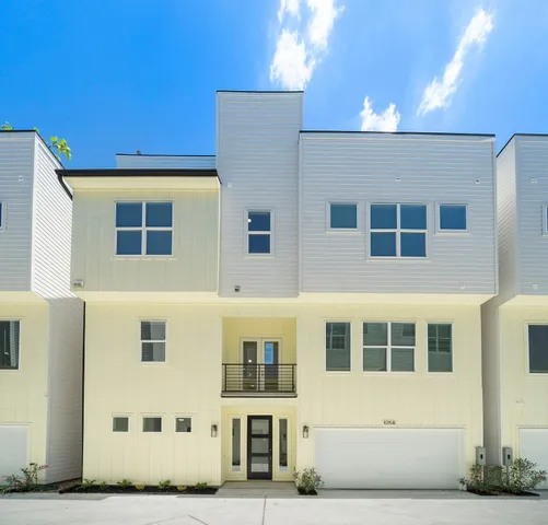 a front view of a building