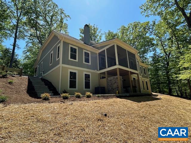 329 Carrsbrook Drive Charlottesville, VA 22901 - Photo 17 of 75 a front view of a house with a yard