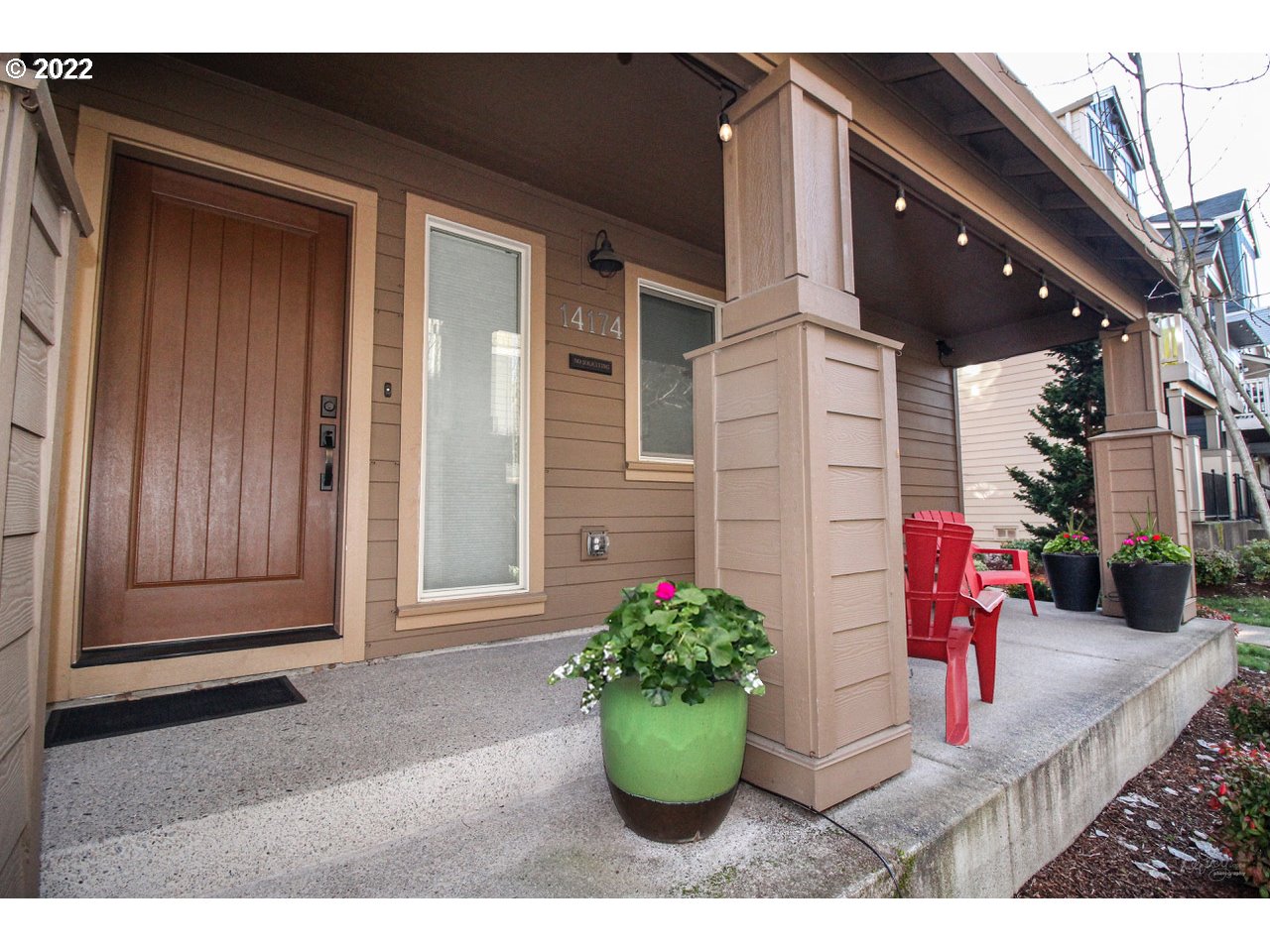 14174 Southwest Compass Drive Beaverton, OR 97005 - Photo 2 of 32 a view of a entryway door front of house