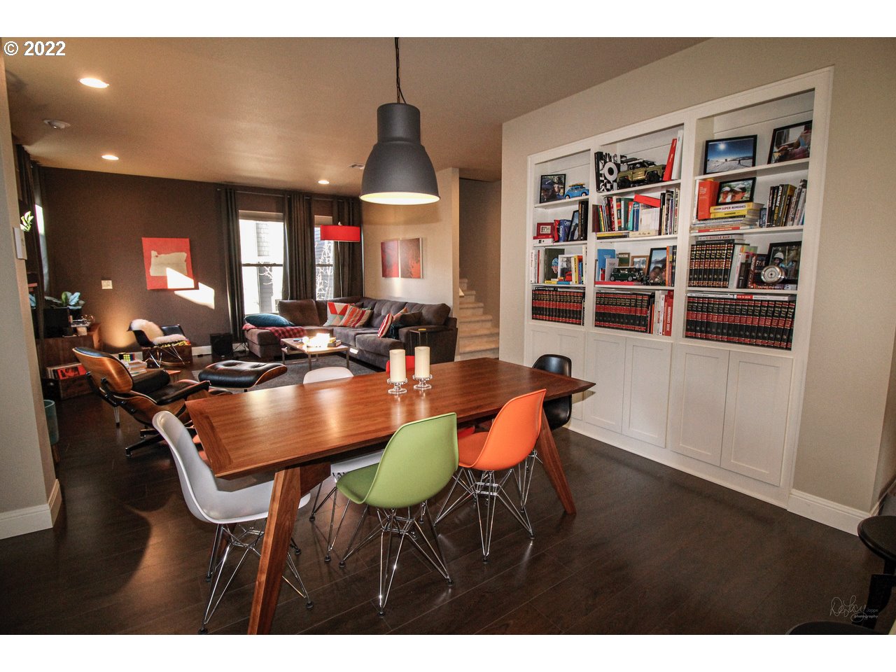 14174 Southwest Compass Drive Beaverton, OR 97005 - Photo 7 of 32 a view of a dining room with furniture and chandelier