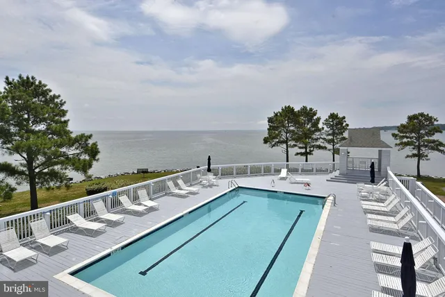 a view of an ocean from a balcony