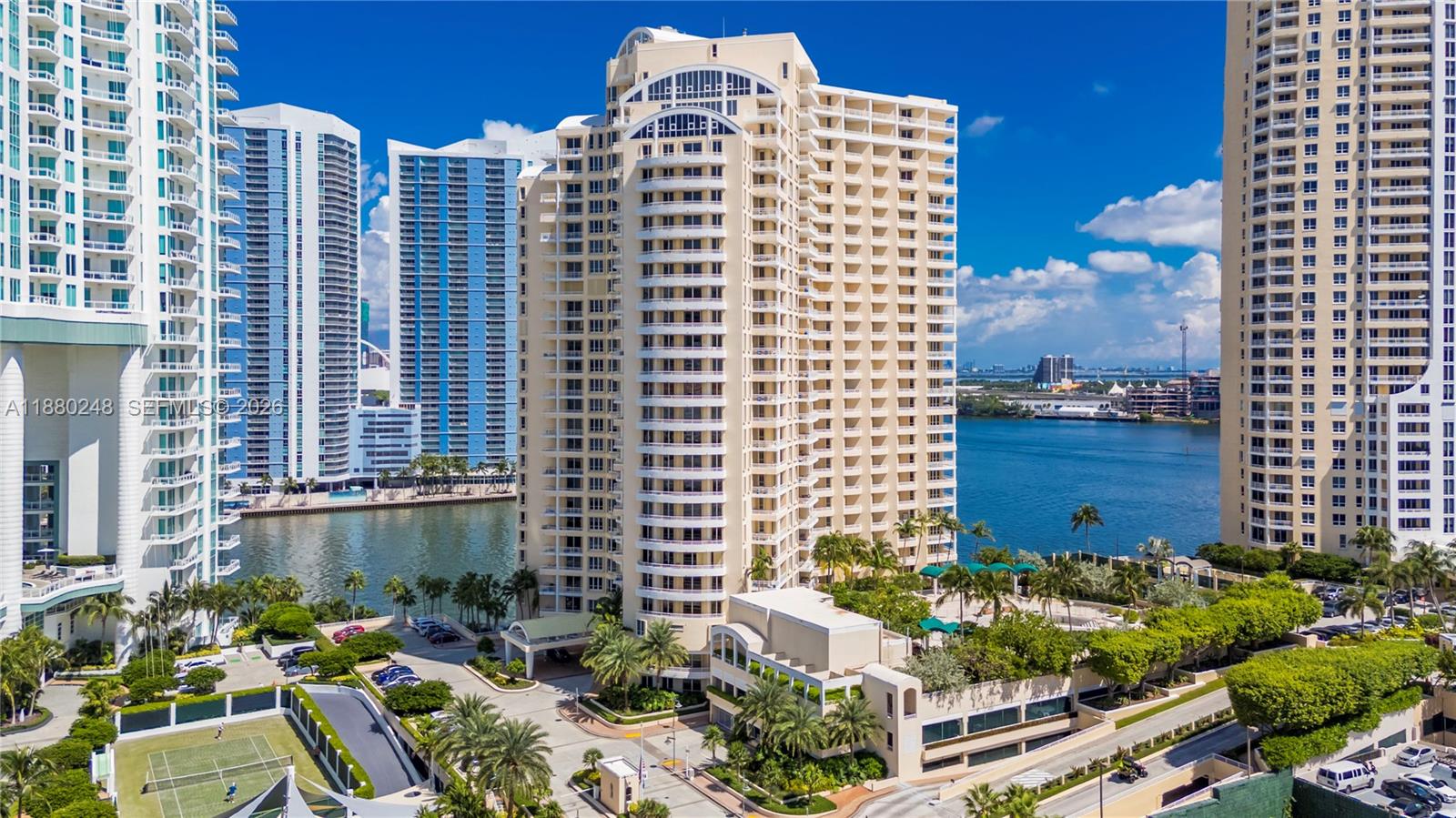 888 Brickell Key Drive, Unit 1807 Miami, FL 33131 - Photo 56 of 58 a front view of a building