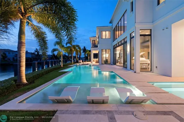 a view of a yard with an outdoor space