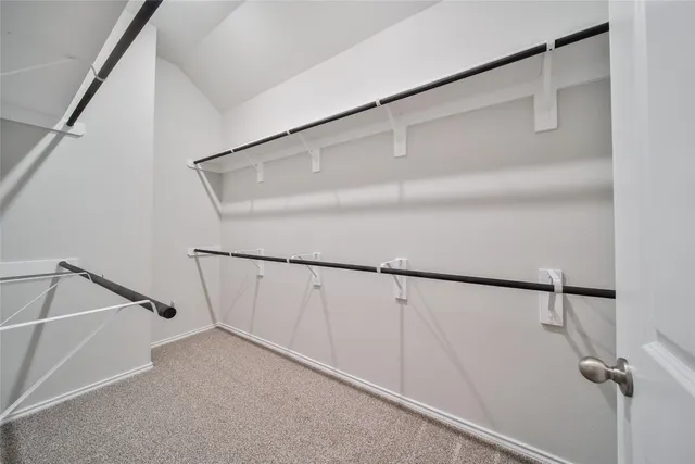 a view of walk in closet