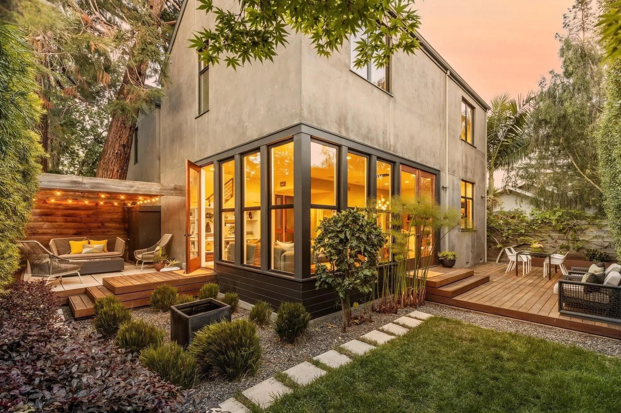 313 Spruce Street Alameda, CA 94501 - Photo 12 of 12 Digital rendering of the backyard