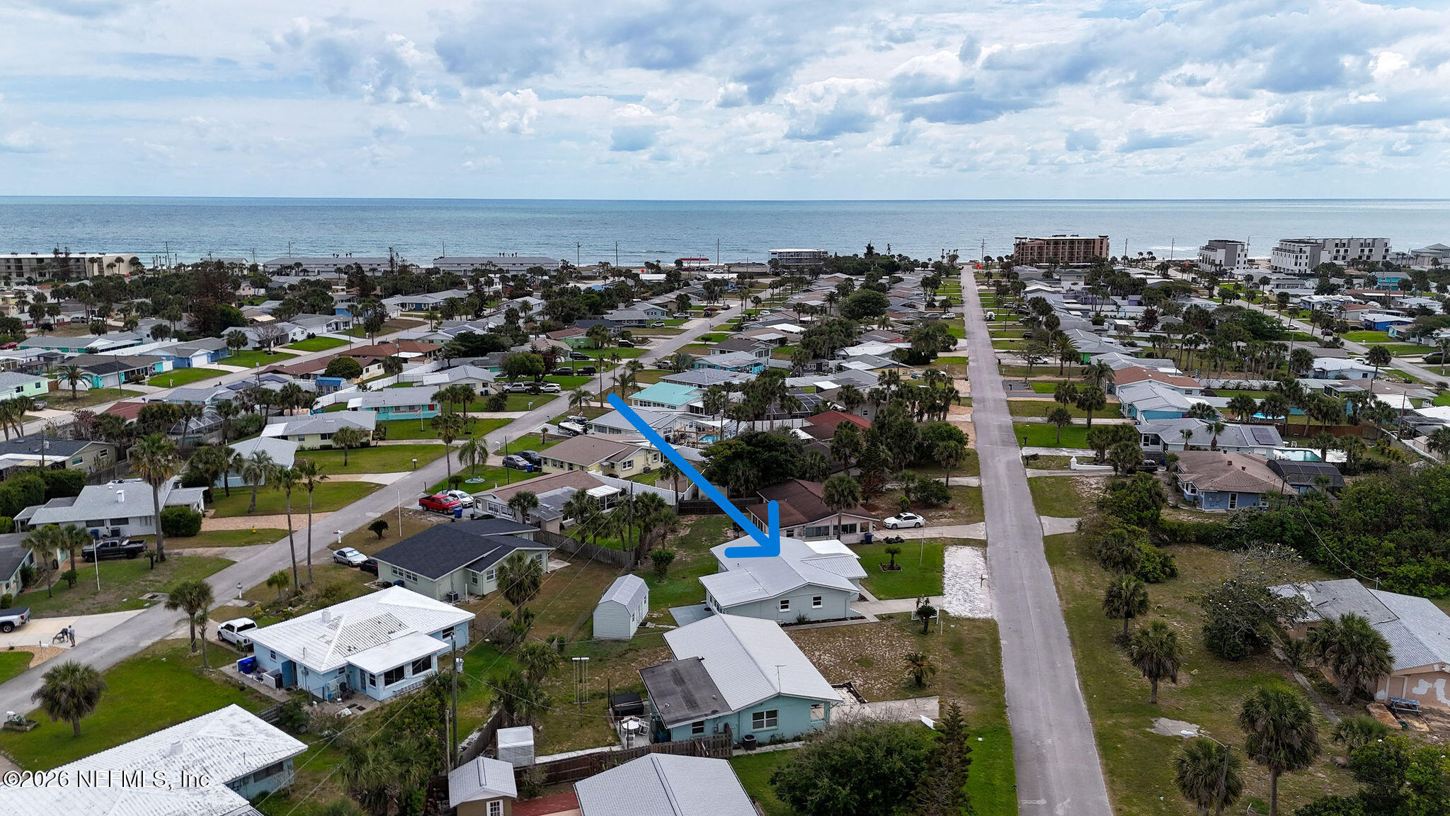 37 Berkley Road Ormond Beach, FL 32176 - Photo 33 of 33 an aerial view of a city with lots of residential buildings