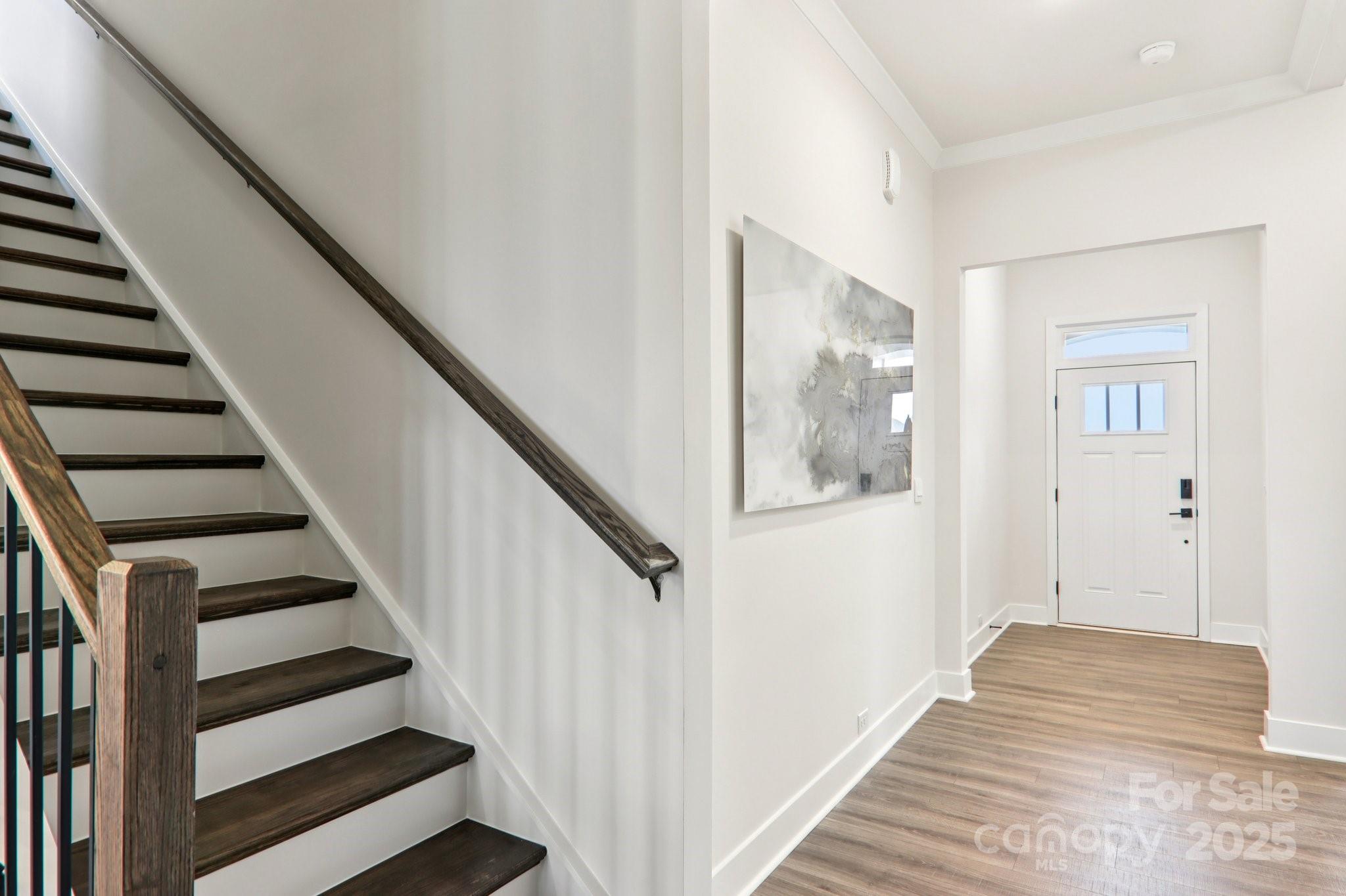 623 River Btm Road Fletcher, NC 28732 - Photo 4 of 48 a view of entryway with wooden floor and stairs