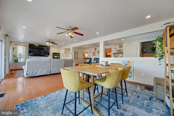 a view of a hallway with washer and dryer